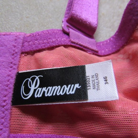 Paramour Pink Lace Bra - Picture 6 of 7